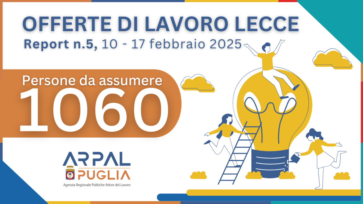 Arpal, annunci della settimana