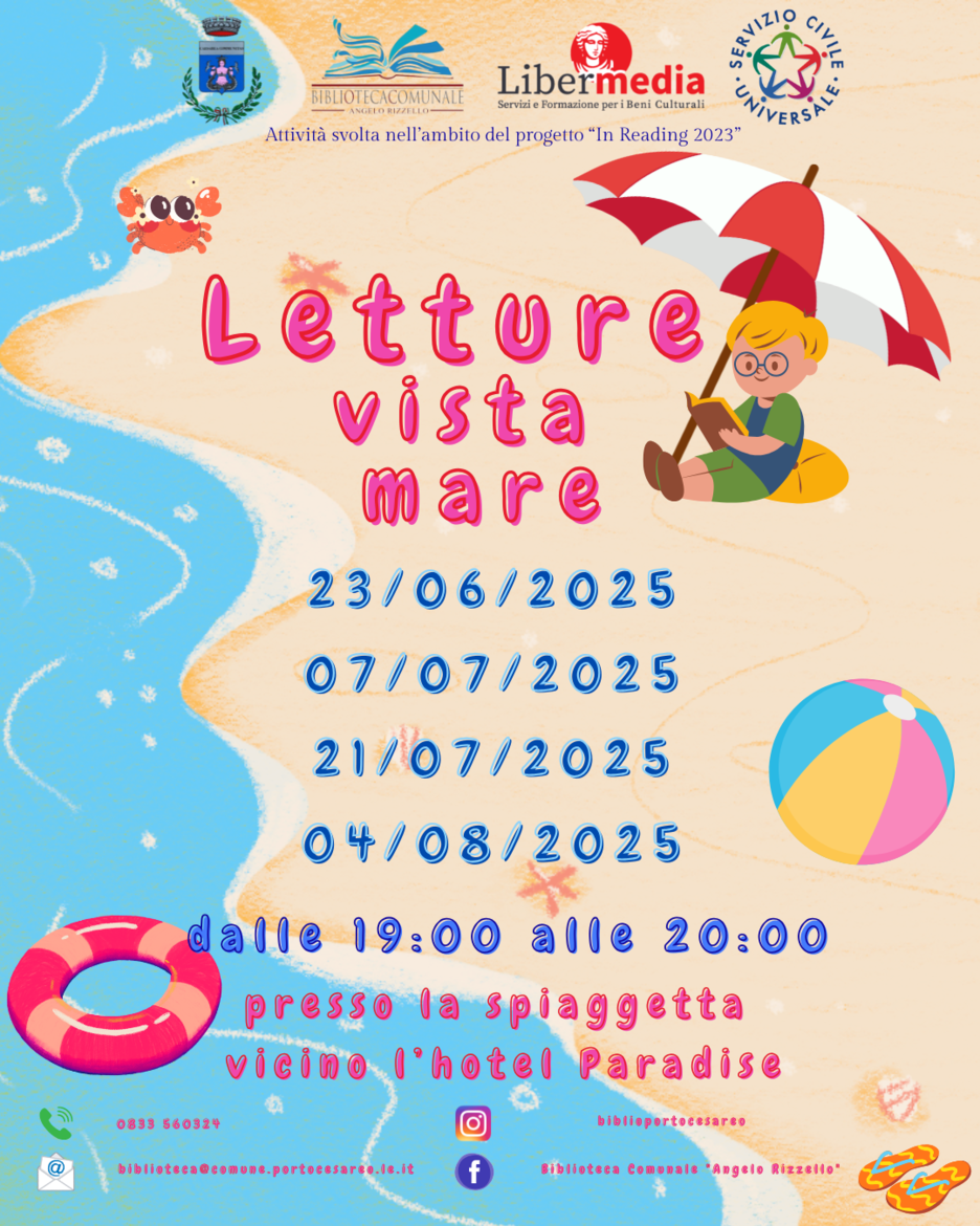 Immagine: Letture biblioteca