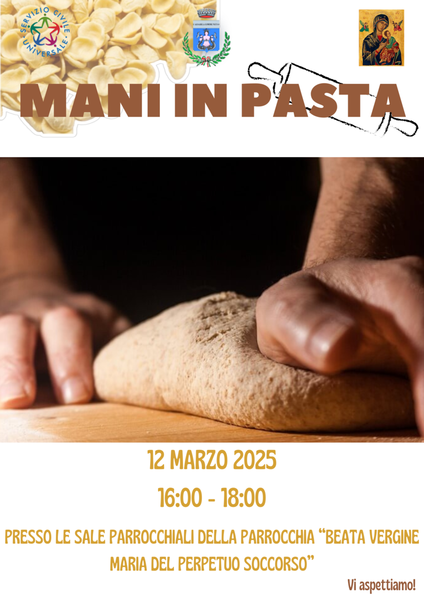 Immagine: Mani in pasta