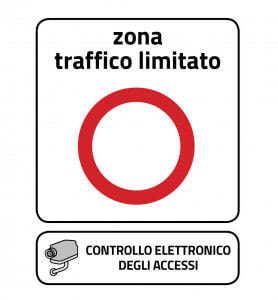 Cartello ZTL controllo accessi