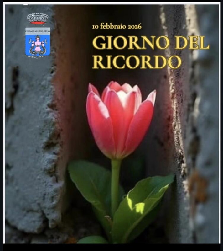 Manifesto giornata a memoria