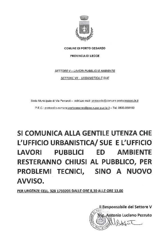Immagine: chiusura pubblico